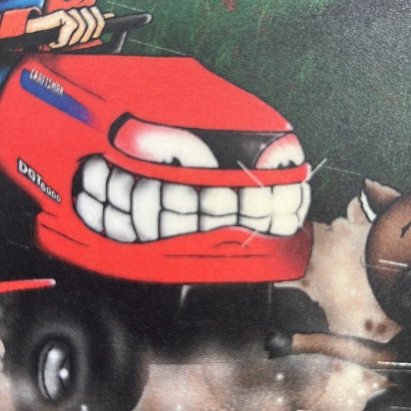 Craftsman- They’d Better Run - mousepad, vintage never used - Picture 3 of 16